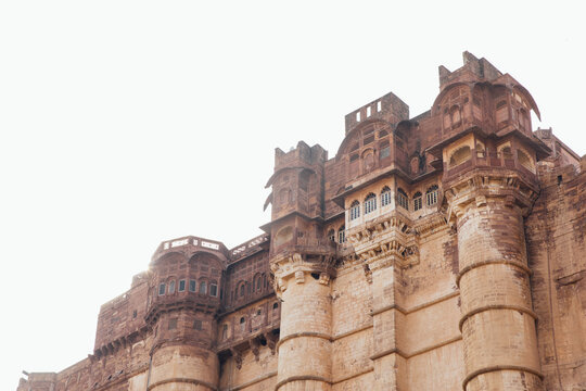 The fort in Jodhpur, India