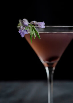 Creme de Violette drink