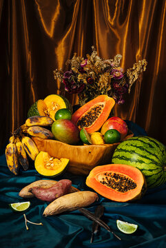 Opulent Fruit still life