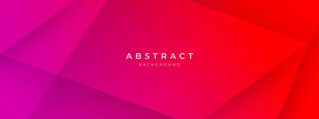 Abstract Gradient colorful banner background