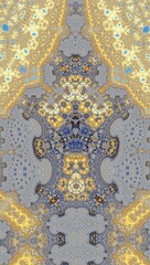 "Pattern Splitter", calculated fractal art