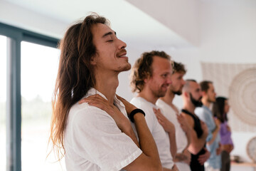 Men's circle group therapy