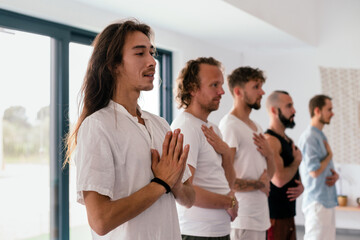 Men's circle group therapy