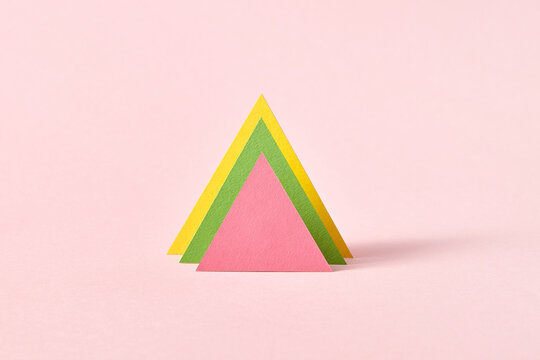 Colorful triangulars - Powered by Adobe