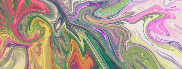 Obraz premium marble tile Graphic paint motion abstract background, ink splash wallpaper textile liquid