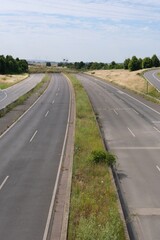 Ende einer Autobahn