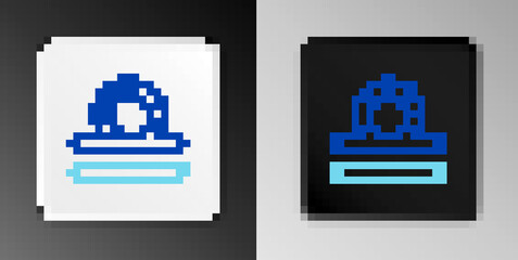 Line Libra zodiac sign icon isolated on grey background. Astrological horoscope collection. Colorful outline concept. Vector