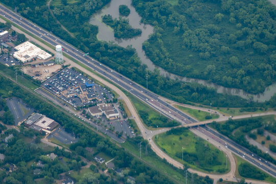Aerial view