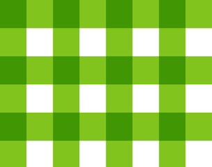 Patrón de cuadros Vichy en tono verde