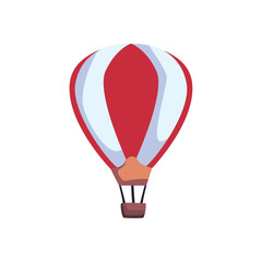 flat hot air balloon