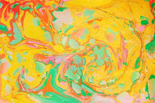 Colorful psychedelic art print n&ordm;1