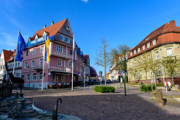 Altstadt Donaueschingen im Schwarzwald-Baar-Kreis, Baden-Württemberg