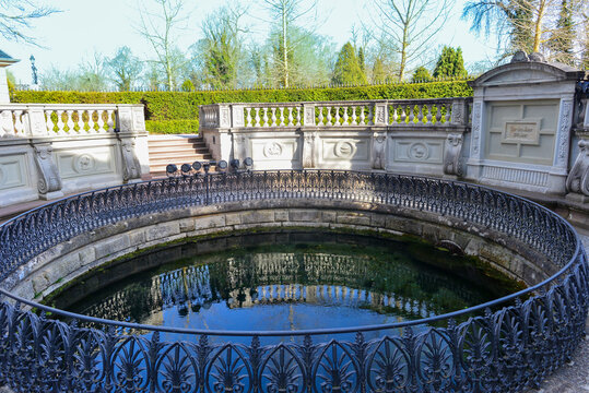Donaubachquelle in Donaueschingen im Schwarzwald-Baar-Kreis, Baden-W&uuml;rttemberg