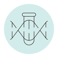 Biomedical Icon: DNA