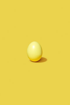 Yellow Easter egg