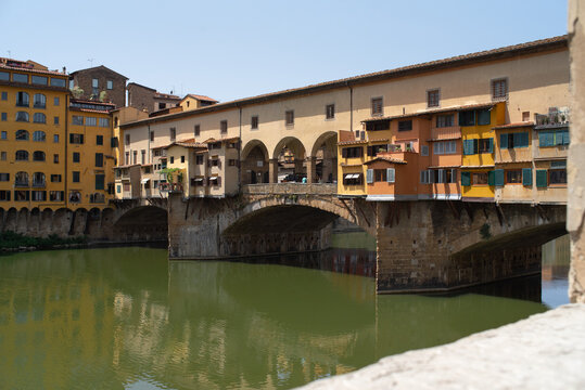 Firenze, Ponte Vecchio close up in daylight