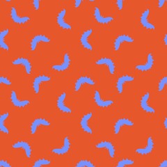 Halloween seamless neon bat silhouette pattern for wrapping paper and clothes print and fabrics and accessories and kids