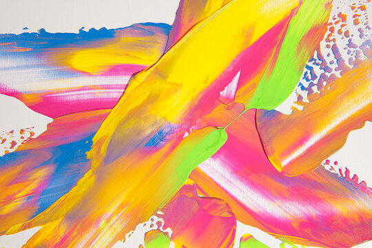 Abstract paint composition n&ordm;10