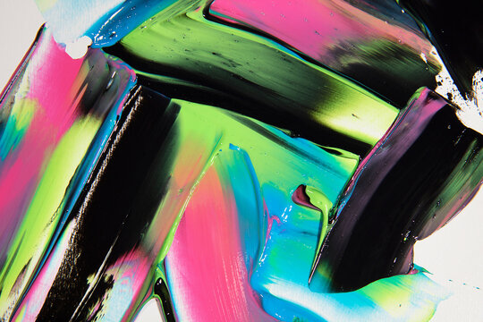 Abstract paint composition n&ordm;6