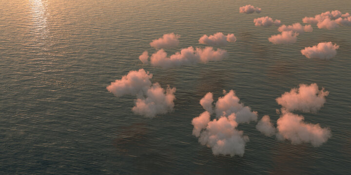 Clouds at sunset