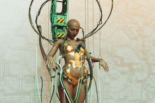 Suspended robot