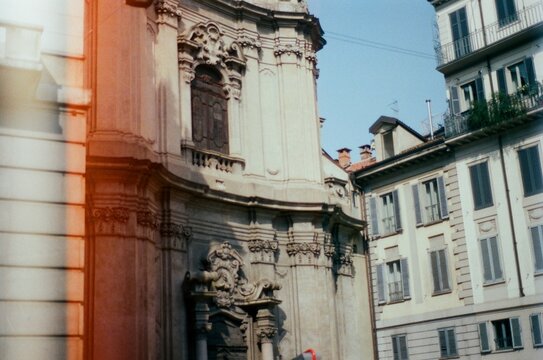 A beautiful italian baroque church