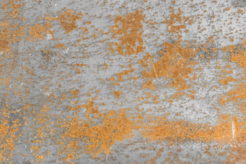 Brown orange rust old metal texture silver steel background pattern rusty