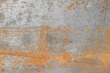 Brown orange rust old metal texture silver steel background pattern rusty