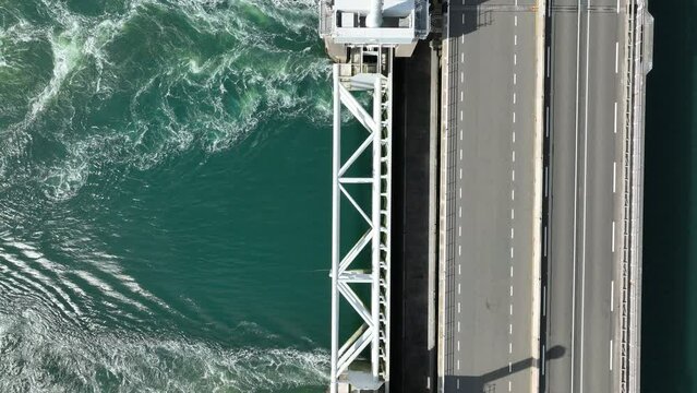 Storm Surge Barrier in Eastern Scheldt From a Bird's Eye View