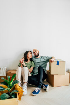 Couple Moving into New Apartment 