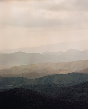 Fototapeta Expansive Minimalist Landscape