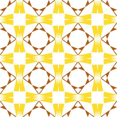 Fototapeta premium Retro Kaleidoscope Seamless Pattern Background
