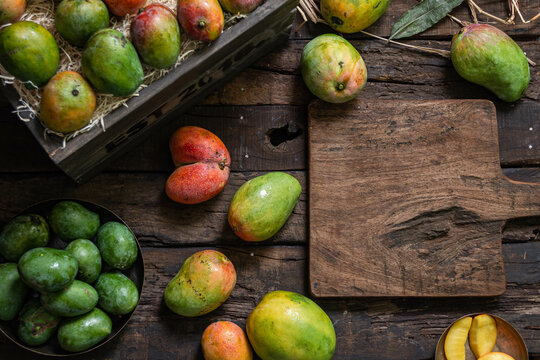 Stilllife with Mango Varieties