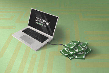  Money Uploaded To Laptop