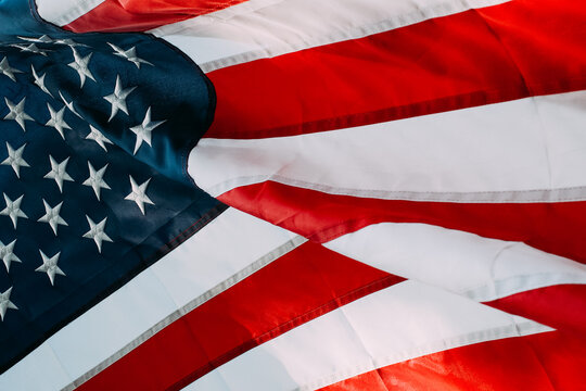 The American Flag - Powered by Adobe