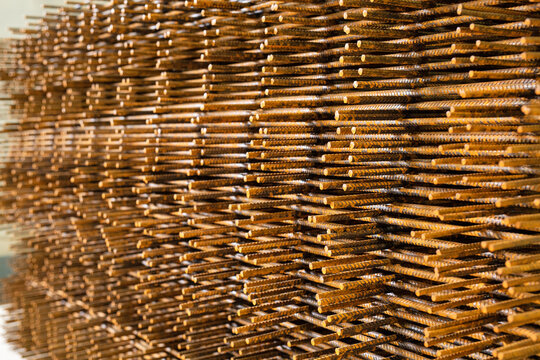 Iron re-enforcement mesh