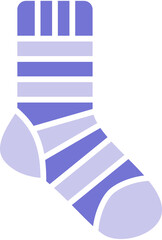 Sock Icon Flat Style