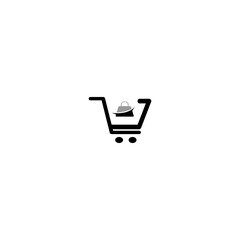 shopping logo vector illustration