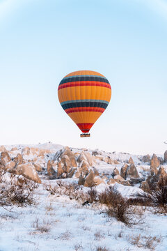 Hot Air Balloon Above Cappadocia