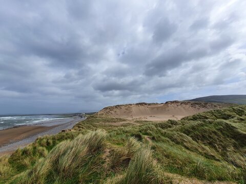 Sand Dunes and Beach, Strandhill Co Sligo