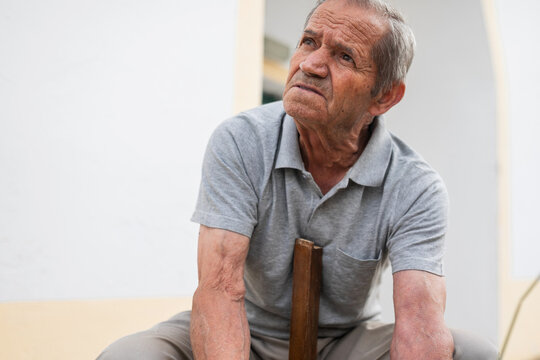 portrait of a senior craftsman