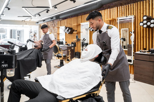 Skincare Procedures At Luxury Barbershop