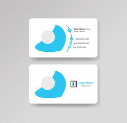 Modern Creative Clean Business Card Design Template Vector