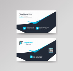 Modern Creative Clean Business Card Design Template Vector