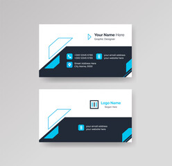 Modern Creative Clean Business Card Design Template Vector