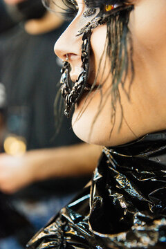 Drag Queen Makeup Close Up