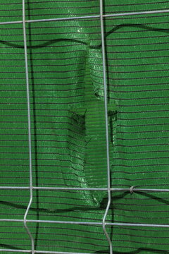 Metal fence