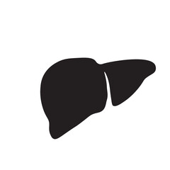 Liver icon vector illustration
