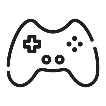 gamepad line icon