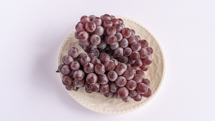 ブドウ｜デラウェア・白背景